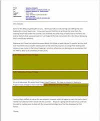 Letter from BOT to Forest Service